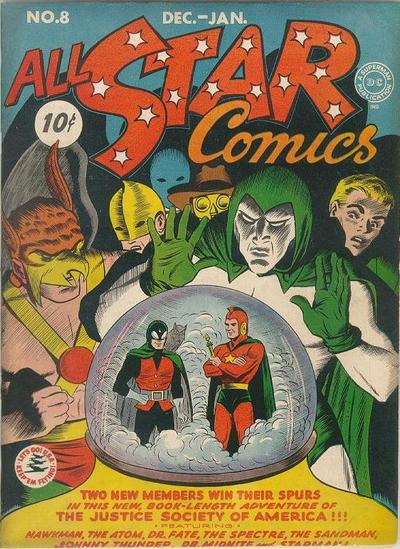 all star comics 8