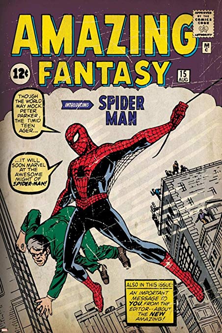 amazing fantasy 15 spider man