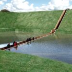 Moses Bridge in the Netherlands