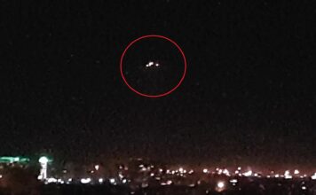 UFO over Odesa, Ukraine
