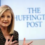 Huffington president and Editor-in-Chief of The Huffington Post Media Group attends a session at the World Economic Forum (WEF) in Davos