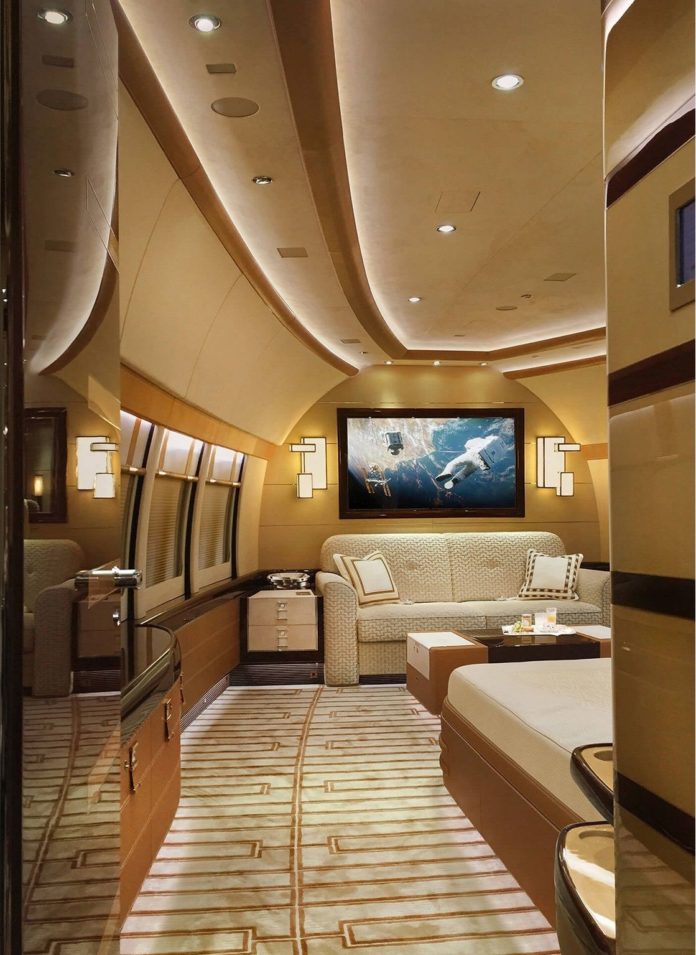 See The Luxurious Interior Of The Biggest Private Jet In The World 