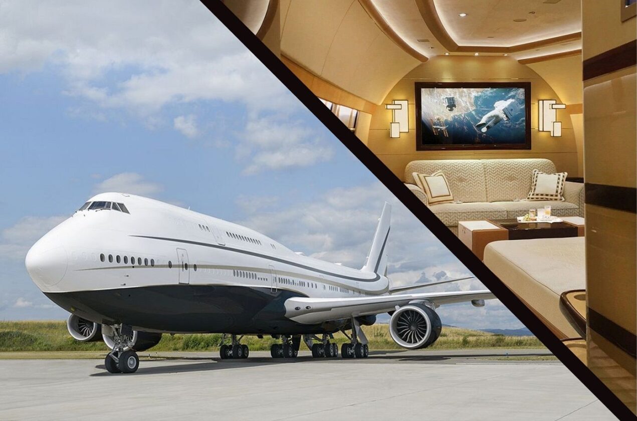 See the Luxurious Interior of the Biggest Private Jet in the World ...