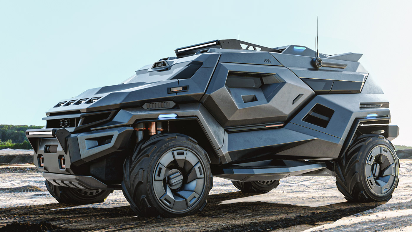 ArmorTruck SUV concept is like a Bulletproof Batmobile How About That?