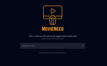 MovieNeed Lets You Find Movie Recommendations Based on What You Love